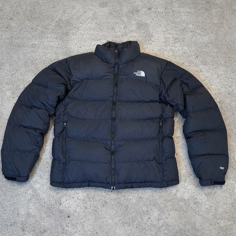 The North Face Nuptse 700 Fill Down Puffer Jacket‎ Black Mens Size M 2010s